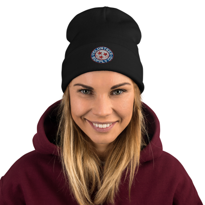 Embroidered Beanie