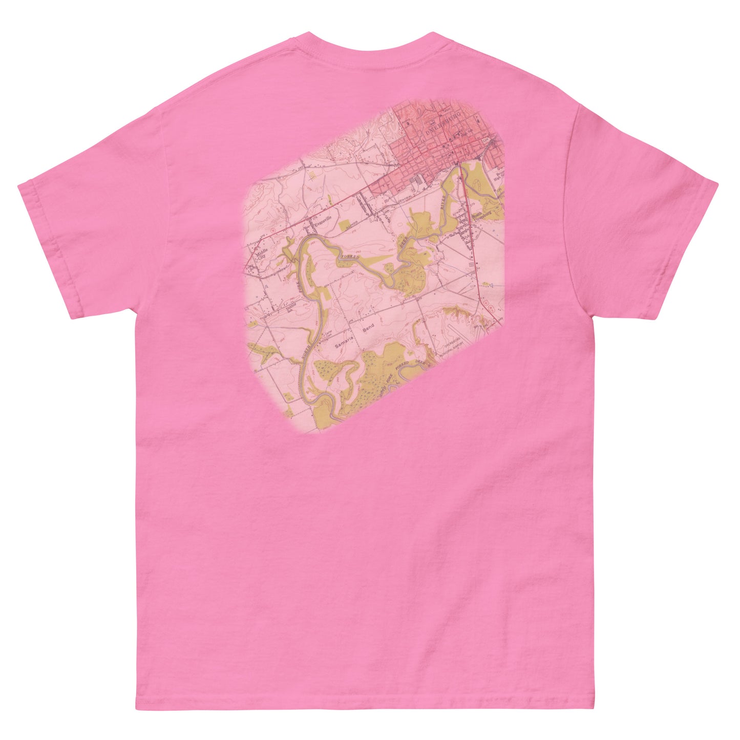 Forked Deer Paddle Club Map Tee