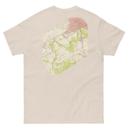 Forked Deer Paddle Club Map Tee