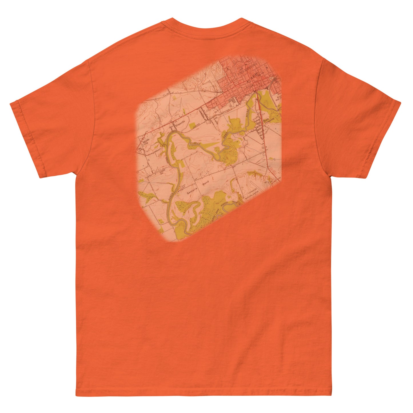 Forked Deer Paddle Club Map Tee