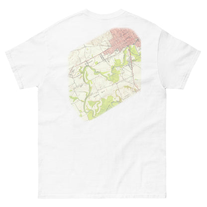 Forked Deer Paddle Club Map Tee