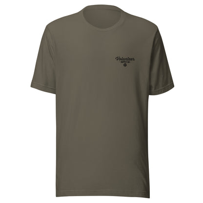 Volunteer Supply Co. Tee - Small Logo Front - Large Back - 3X - 4X