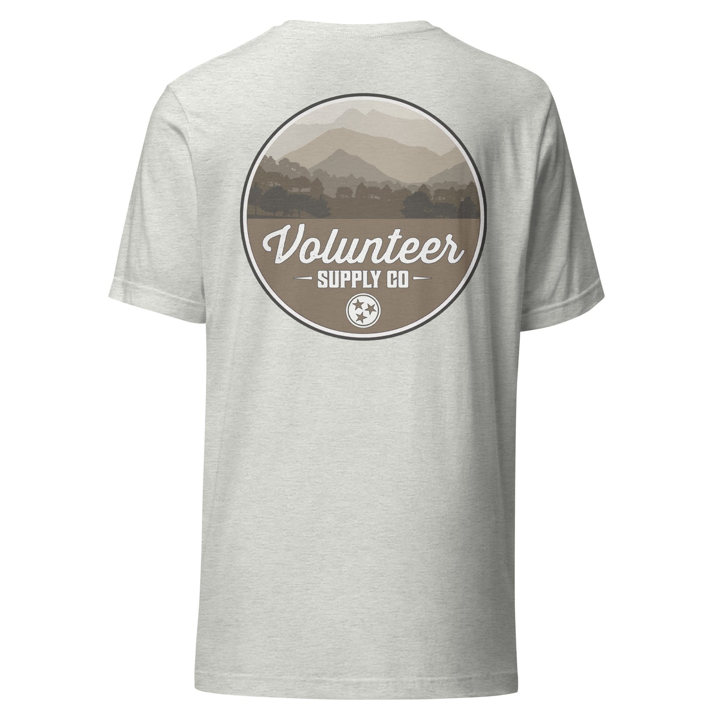 Volunteer Supply Co. Tee - Small Logo Front - Large Back - 3X - 4X