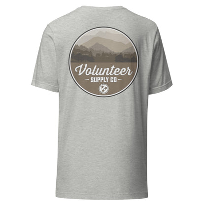 Volunteer Supply Co. Tee - Small Logo Front - Large Back - 3X - 4X