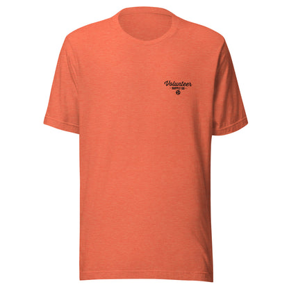 Volunteer Supply Co. Tee - Small Logo Front - Large Back - 3X - 4X