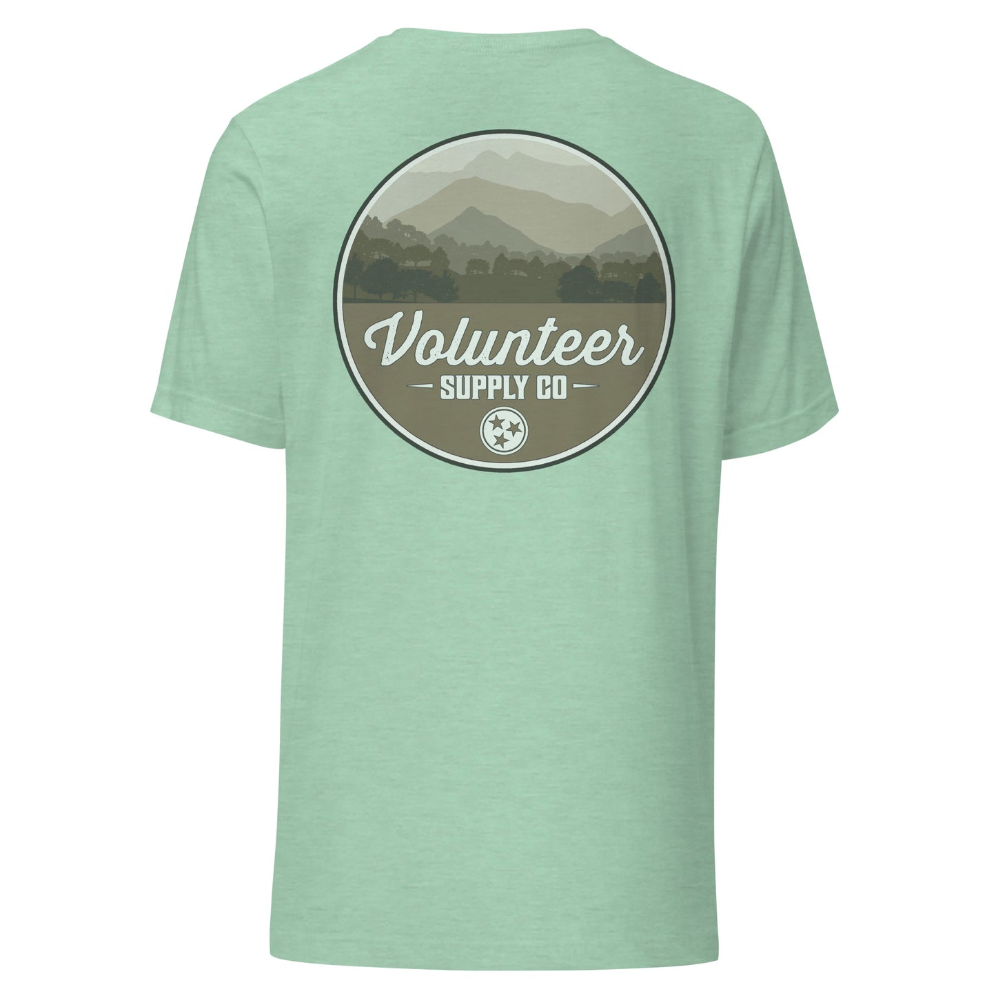 Volunteer Supply Co. Tee - Small Logo Front - Large Back - 3X - 4X