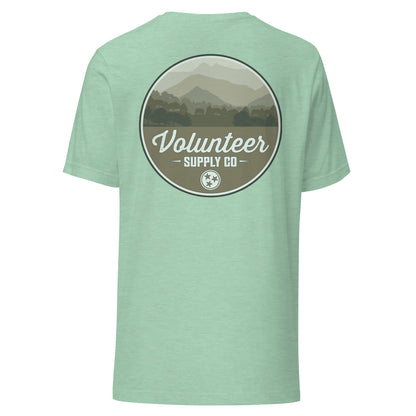 Volunteer Supply Co. Tee - Small Logo Front - Large Back - 3X - 4X