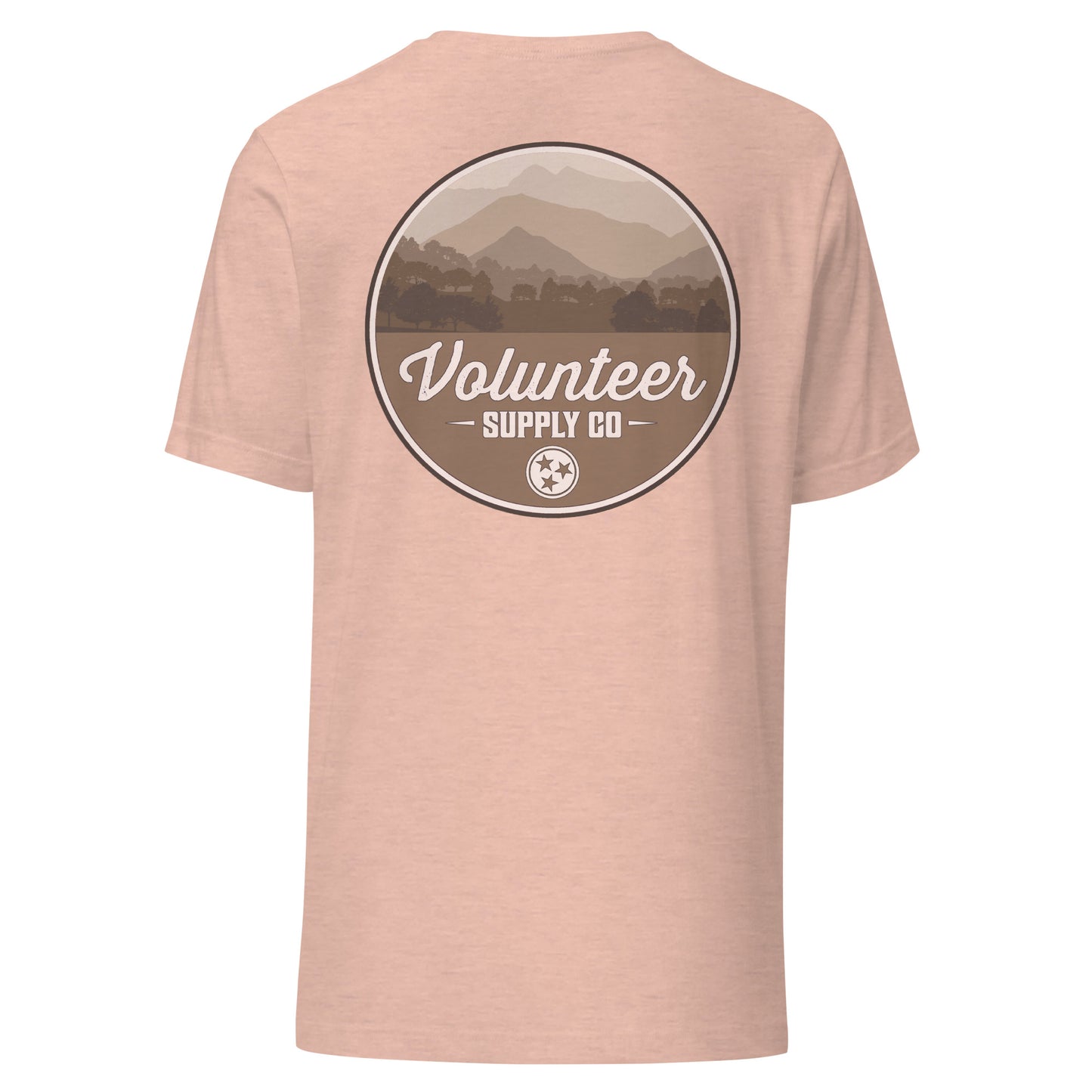 Volunteer Supply Co. Tee - Small Logo Front - Large Back - 3X - 4X