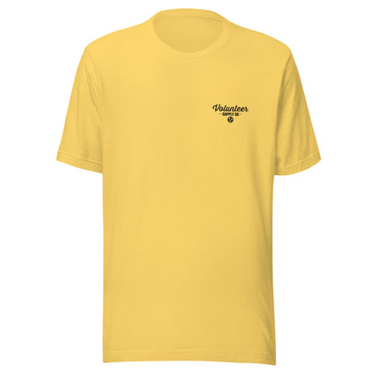 Volunteer Supply Co. Tee - Small Logo Front - Large Back - 3X - 4X